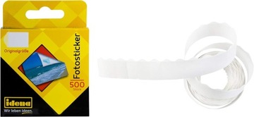 310099 - Naklejki fotograficzne klej permanentny w pudełku, 12 x 16 mm, 500