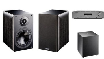 CAMBRIDGE AUDIO AXR85 + INDIANA NOTA 260 + BASSO
