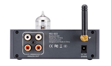 xDuoo MU-603 Bluetooth ЦАП и ламповый предусилитель