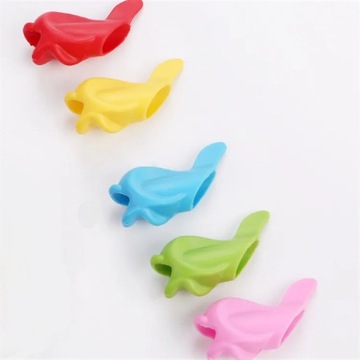 30pcs New Kids Pen Holder Silicone Baby Learning Writing Tool Correction