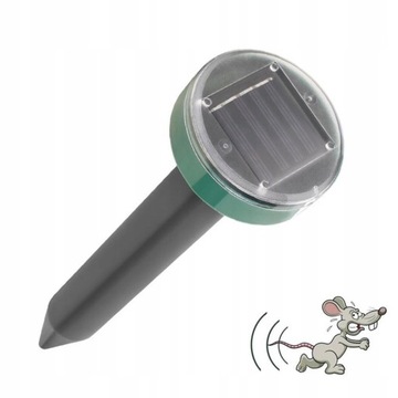 СОЛНЕЧНЫЙ ОТПУСКАТЕЛЬ КРОТОВ, ПОЛЕВОК, ГРЫЗУНОВ, УЛЬТРАЗВУКОВОЙ ДЛЯ САДА