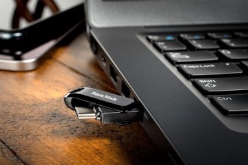 Флешка SANDISK Ultra Dual Go 128 ГБ