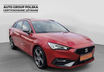 Seat Leon III ST Facelifting 1.5 EcoTSI 150KM 2020 Seat Leon FR Pakiety, ACC, Podgrzewane fotele, GPS, Kamera cofania, Salon, zdjęcie 12