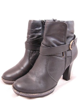 39 UK6 BOTKI BUTY # LAUREANA # SKÓRA 1988