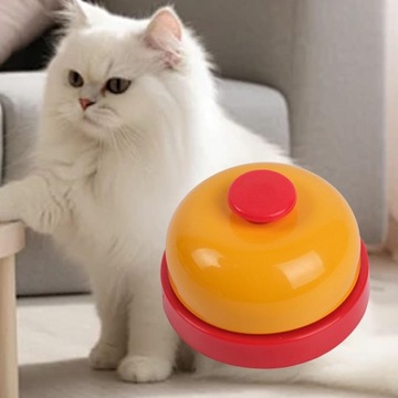 Игровой звонок, сервисный звонок, портативный пресс-звонок, универсальный желтый