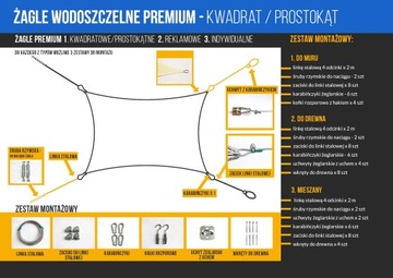 СОЛНЦЕЗАЩИТНЫЙ ПАРУС ДЛЯ САДОВОЙ ТЕРРАСЫ ОЧЕНЬ ПРОЧНЫЙ ЗОНТИК ПНД 4x4