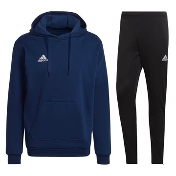 Adidas Wygodny Męski Komplet Bluza Spodnie Dresy r. XL