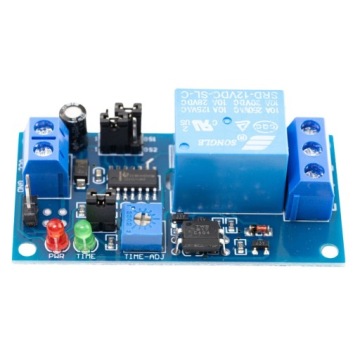 Таймер-реле 12В DC с таймером 1с-1ч Таймерный модуль с реле