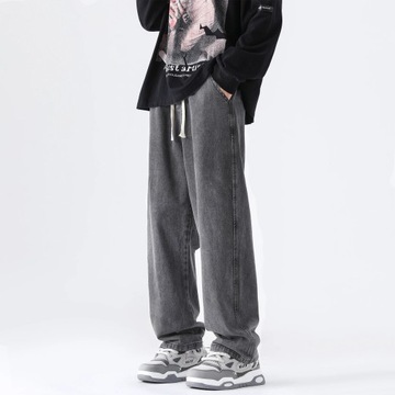 M-5XL Teenage Jeans Appear Slim and Loose Fitting