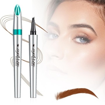 2024 Magic Eyebrow Pencil, 3D Waterproof (Red Brown-B)