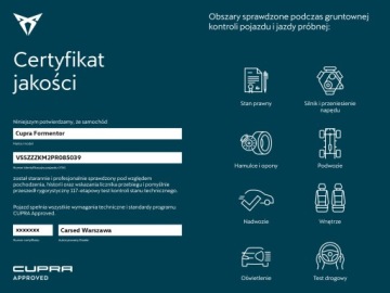 Cupra Formentor Crossover 2.0 TSI 310KM 2023 Cupra Formentor VZ FV-23%, ASO, Bezwypadkowy, I wł, zdjęcie 4