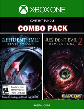 RESIDENT EVIL REVELATIONS BUNDLE 1+2 XBOX ONE XBOX SERIES X/S KOD