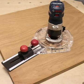 Cyrkiel do frezowania i wycinania okręgów do 30cm