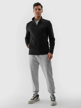 BLUZA POLAROWA MĘSKA 4F TERMOAKTYWNA POLAR SPORTOWY ROZPINANY SS24M175