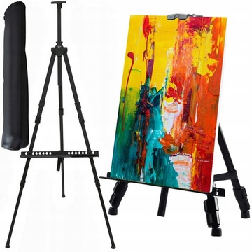 SZTALUGA MALARSKA ALUMINIOWA PLENEROWA 160CM +ETUI