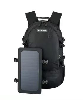 Рюкзак с солнечной батареей емкостью 45 литров.