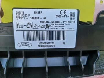 FORD B MAX B-MAX AIR NÁDRŽ ZÁVĚS PRAVÁ ORIGINÁLNÍ