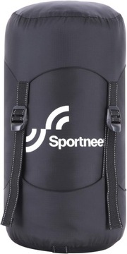 ŚPIWÓR TURYSTYCZNY MUMIA Z ZAMKIEM ROZMIAR M - CIEPŁY, ULTRALEKKI, PODRÓŻNY