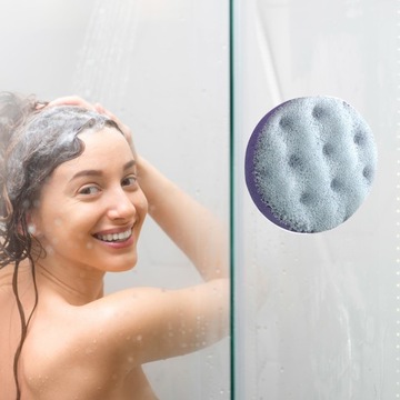 ГУБКА МАССАЖНАЯ VENUS ДЛЯ МЫТЬЯ ДУШЕВОЙ ВАННЫ, 2-СЛОЙНАЯ, 1 ШТ. КОЛЕСО