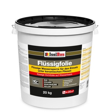 ELASTYCZNA FOLIA W PŁYNIE IZOLACJA ŁAZIENKI 20 kg