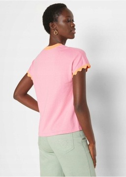 38 Bonprix WW SWETER Z DOMIESZKĄ JEDWABIU