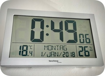 Цифровые настенные часы Technoline WS8016 BLADE HOME