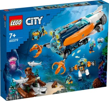 LEGO 60379 Łódź podwodna badacza dna morskiego