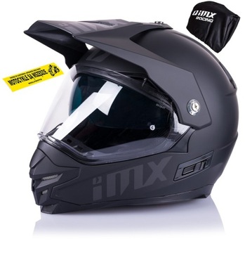 IMX MXT-01 PINLOCK READY МАТОВЫЙ ЧЕРНЫЙ ШЛЕМ L