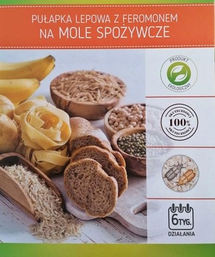 Pułapka Delta na Mole Spożywcze z Feromonem