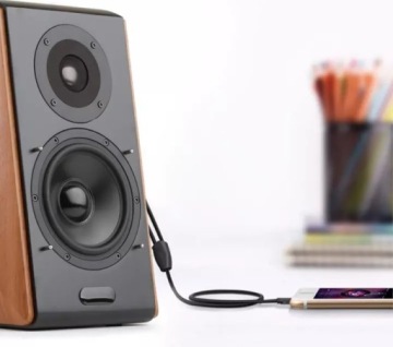 VEGGIEG 2RCA-JACK 3,5 мм AUX СТЕРЕО КАБЕЛЬ OFC 1,5 м