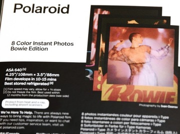 Пленка Polaroid I-Type I-1 с картриджем Боуи Onestep2 + VF