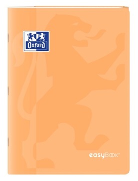 Zeszyt A4 60K kratka Oxford Easybook Pomarańczowy