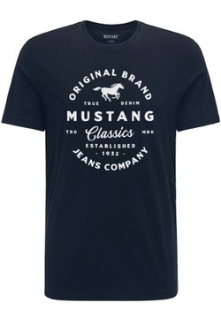 MUSTANG ALEX C PRINT MĘSKI T-SHIRT KOSZULKA LOGO TEE NADRUK