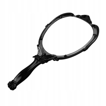 Ręczne przenośne lusterko ze stojakiem na