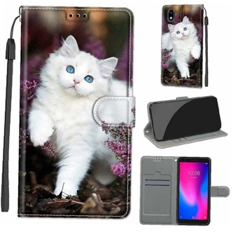 Magnet Leather Flip Cover Case for ZTE Blade A3 2020 [DK009]