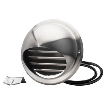 Czerpnia Wyrzutnia Kratka UVLA 100 INOX OKAPNIK