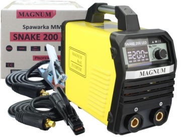 Spawarka inwertorowa MMA SNAKE 200 LED MAGNUM