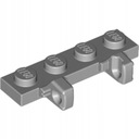 LEGO 44568 J szara płytka 1x4 zaczep 4211840 3szt