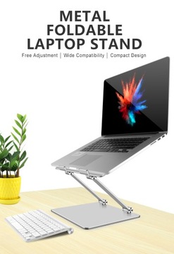 Подставка для ноутбука ProDesk, держатель подставки СЕРЕБРЯНЫЙ