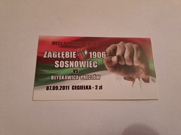 ZAGŁĘBIE SOSNOWIEC - BŁYSKAWICA PRECZÓW 07-09-2011