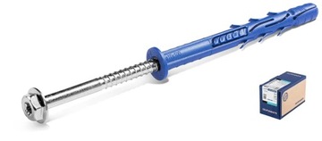FF1 Kołek ram.poliamid 10x100mm z kołnierzem 25szt