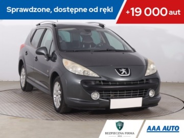 Peugeot 207 SW 1.6 VTi 120KM 2009 Peugeot 207 1.6 16V, Klima, Klimatronic,ALU