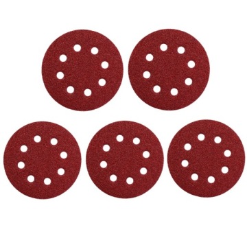 PAPIER SZLIFIERSKI NA RZEP 5szt 125mm P240 METABO 631231000