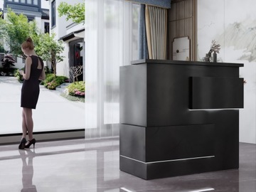 Стойка ресепшн R1 130х120см Art_R1034