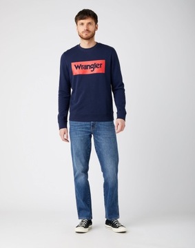 Męskie spodnie jeansowe proste Wrangler TEXAS W42 L34