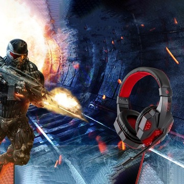 Игровые наушники со светодиодной подсветкой 830MV