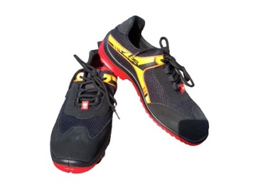 Buty robocze Strauss NAOS S1P czarno-czerwone r.39