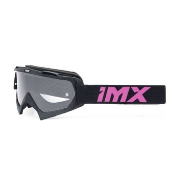 Очки IMX MUD ЧЕРНЫЕ МАТОВЫЕ/РОЗОВЫЕ ПРОЗРАЧНЫЕ СТЕКЛА БЕСПЛАТНО