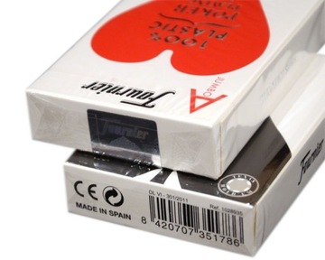 ИГРОВЫЕ КАРТЫ 100% ПЛАСТИК FOURNIER POKER JUMBO