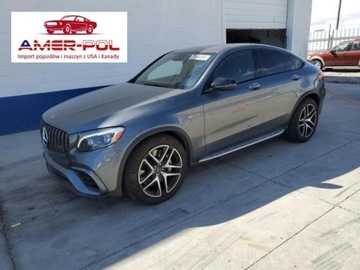 Mercedes GLC C253 2019 Mercedes-Benz GLC 2019 r. ,4,0L COUPE 63 4MATIC AMG 4.0 Benzyna 469KM
